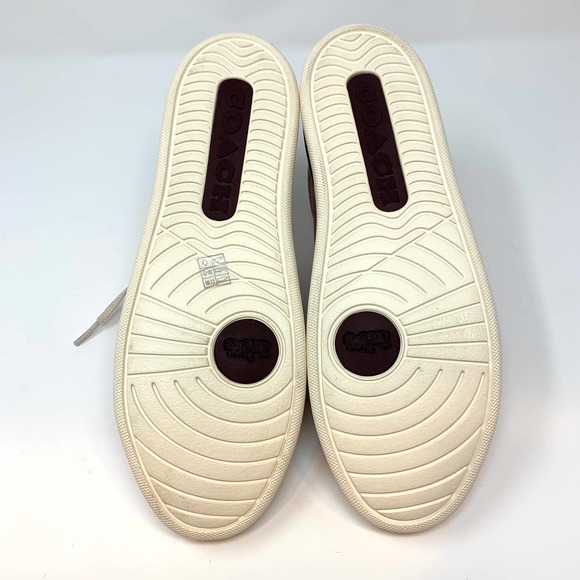 Coach Clip Low Top Leather Sneaker  W US10 - Picture 6 of 11